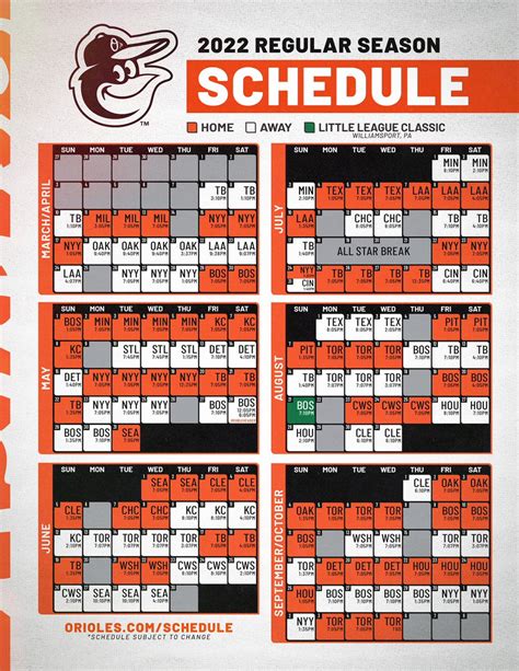 orioles score and schedule for upcoming games